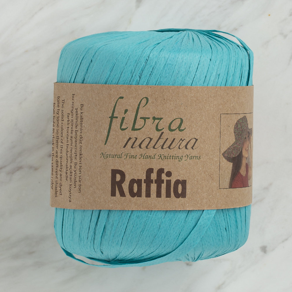 Fibra Natura Raffia 40gr Turkuaz Kağıt İp - 116-09